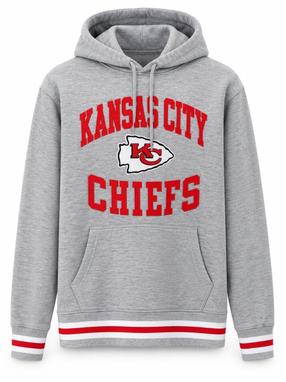 Kansas City Chiefs Gray Pullover Hoodie